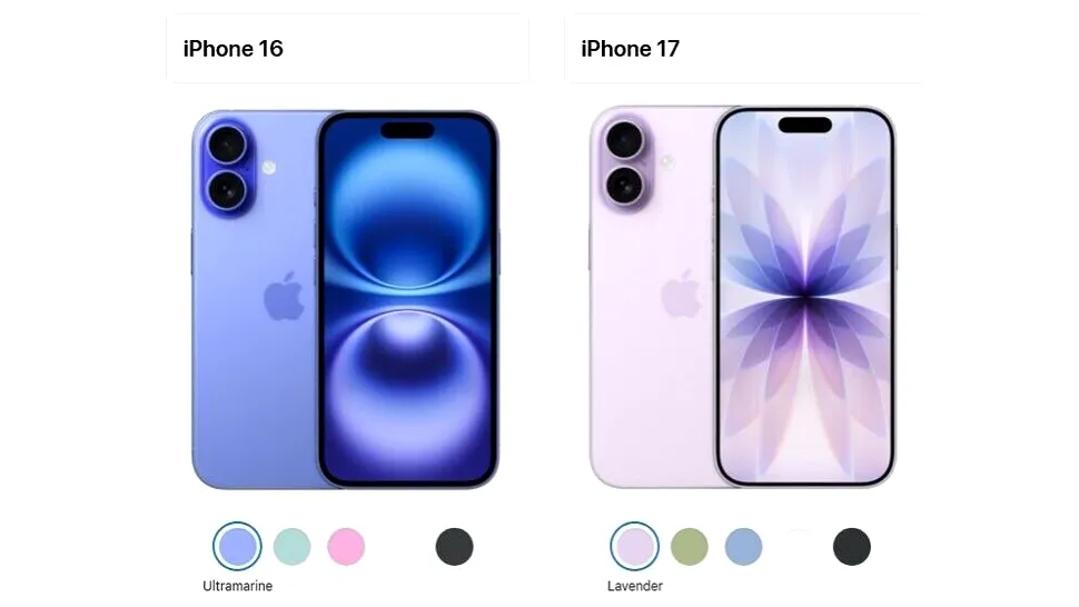iPhone 17 vs iPhone 16: Comparație completă, diferențe și verdict