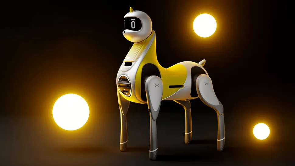 Xpeng anunță primul robot-unicorn pe care îl poți călări