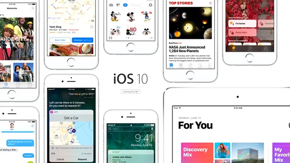 iOS 10 extinde funcţionalitatea 3D Touch. Oferă mai multă libertate dezvoltatorilor