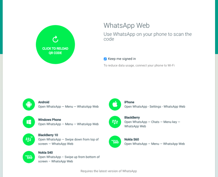 WhatsApp Web, disponibil acum şi pentru utilizatorii iPhone