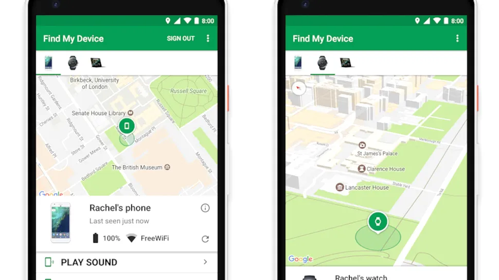 Google îmbunătățește serviciul Find My Device, folosind dispozitivele altor utilizatori pentru localizare