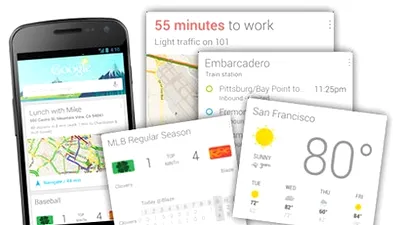 Google Now va afişa conţinut suplimentar oferit de peste 100 de aplicaţii sau servicii