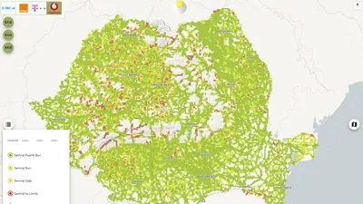 Aisemnal: site-ul care îţi arată cât de bun este semnalul reţelelor din România la tine pe stradă