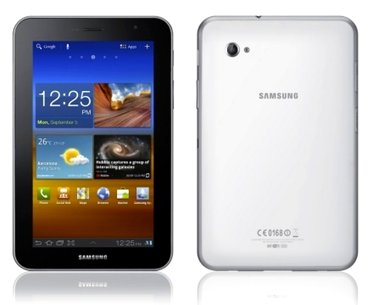 Samsung Galaxy Tab 7.0 Plus - versiunea albă