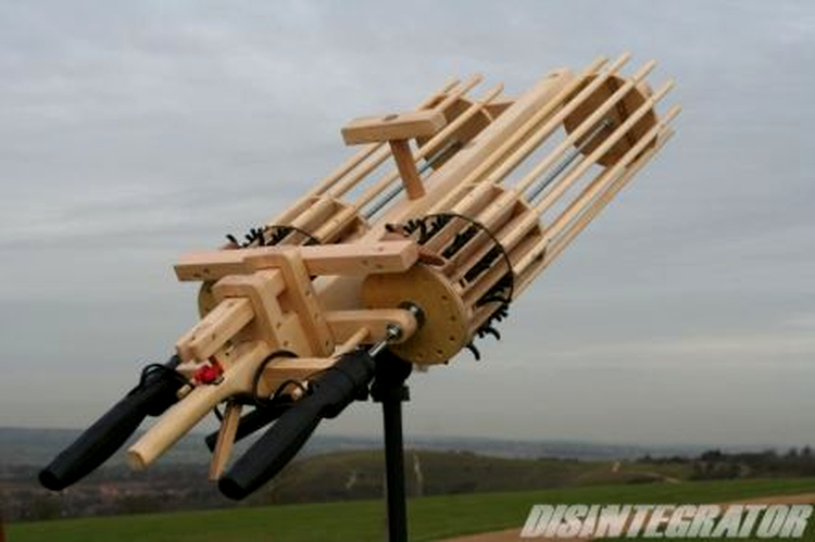 Disintegrator minigun