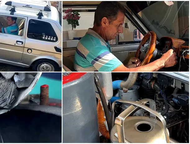 VIDEO | Un mecanic cubanez și-a modificat mașina veche pentru a funcționa cu cărbune