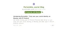 Democratizarea social media: Periwinkle permite utilizatorilor să-și creeze propria rețea socială pe baza protocolului open source AT al Bluesky