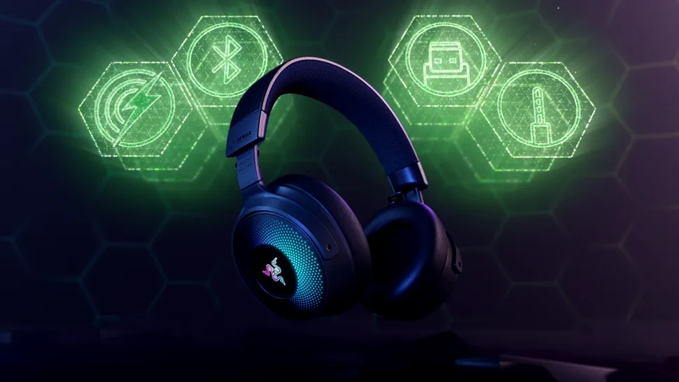 Razer Kraken V4 Pro, un nou model de căști de gaming ce includ feedback haptic