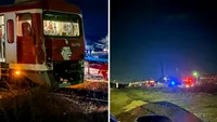 Accident feroviar în Prahova.Tren cu 50 de pasageri implicat