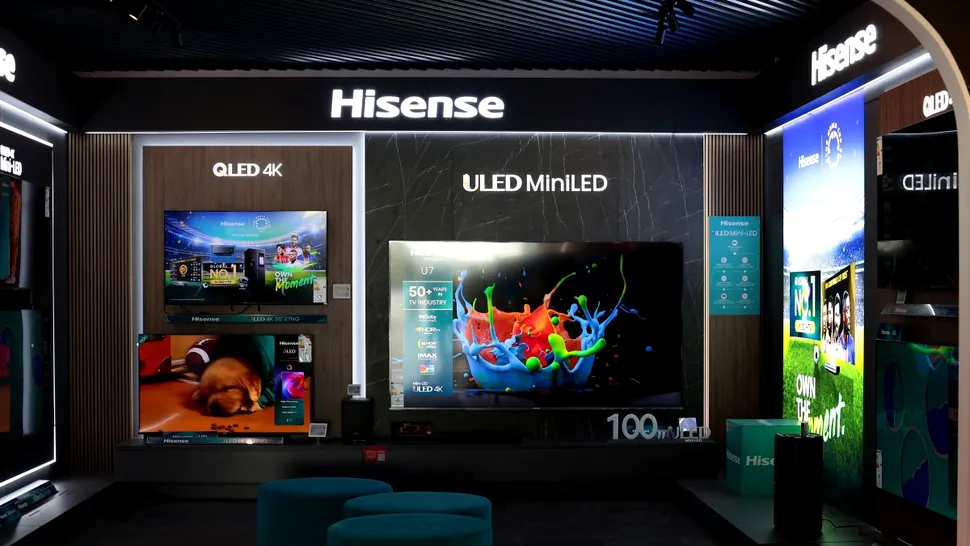 Televizoarele Hisense ULED Mini-LED: de la modele accesibile și până la TV-uri ultra-premium