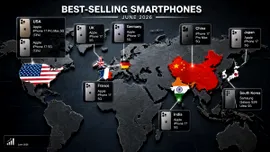 iPhone 17 domină piețele majore, Samsung rezistă în Coreea de Sud. Cele mai vândute smartphone-uri în iunie 2026