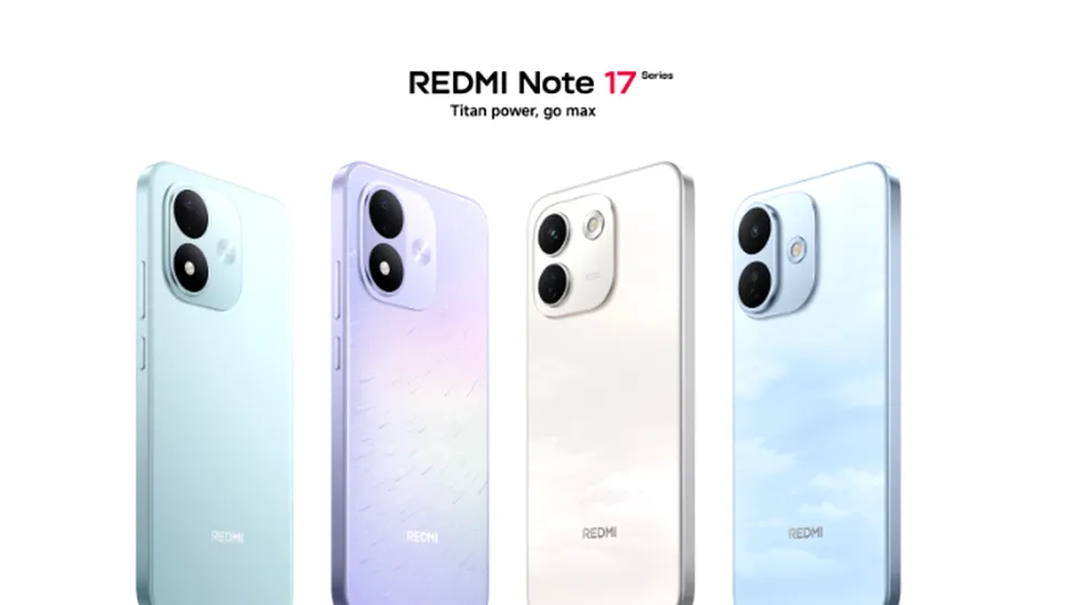 Xiaomi REDMI Note 17 vine cu baterii de până la 9.210 mAh. Lista prețurilor din România