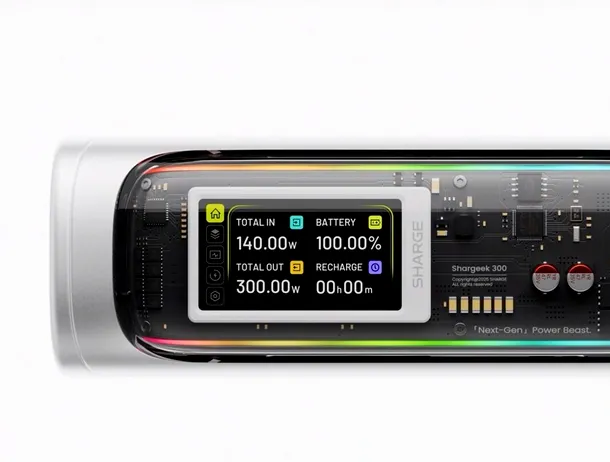 Shargeek 300, un power bank de 24.000mAh