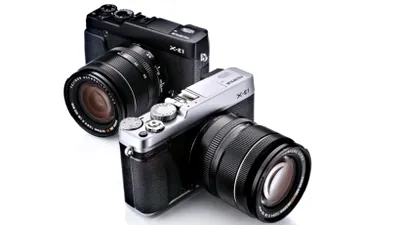Fujifilm X-E1 - mirrorless cu aspect retro şi preţ mare