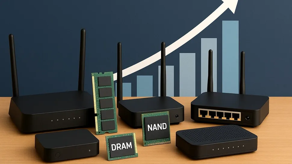 Prețurile memoriilor, explozie de 600%: routerele și set-top box-urile operatorilor telecom, sub presiune