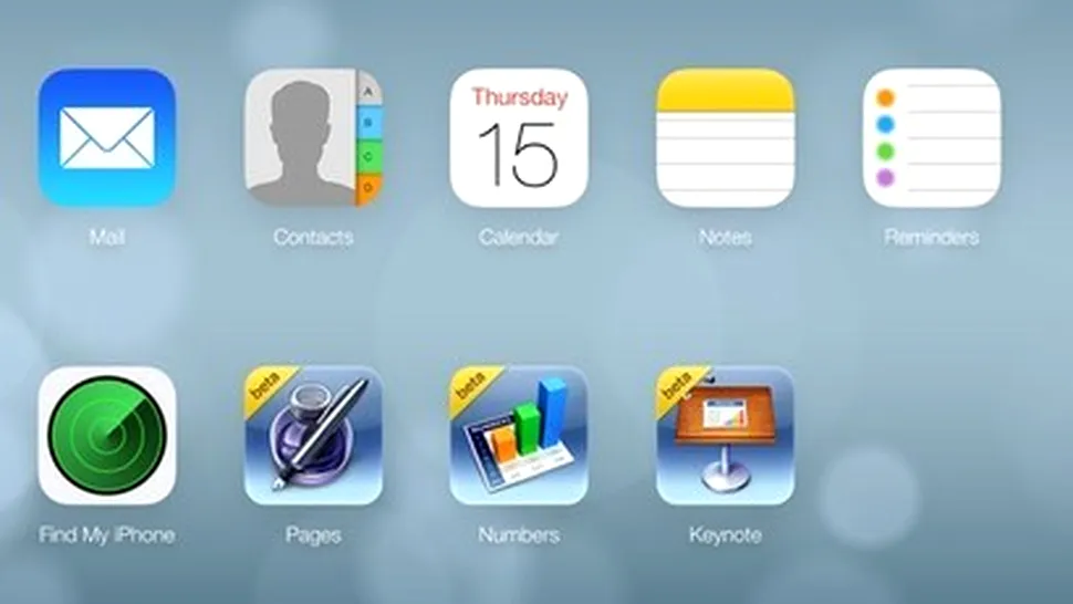 Apple iCloud merge pe urmele iOS 7 şi trece la o nouă interfaţă