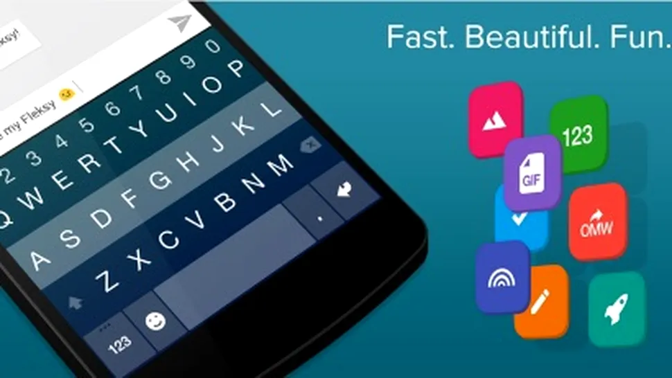 Fleksy, populara tastatură de Android a trecut la versiunea 5.0, primind noi funcţii şi teme de interfaţă