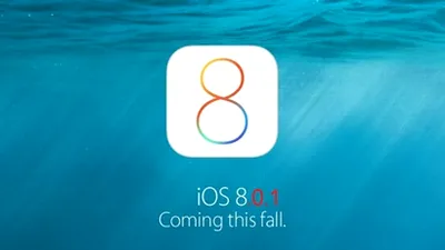 Apple pregăteşte deja update-ul 8.0.1 pentru iOS (update)