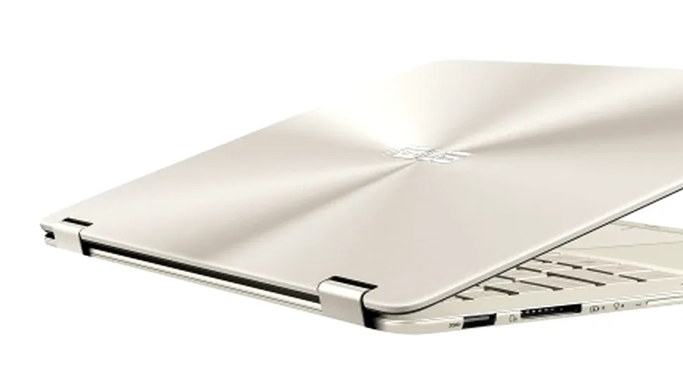 ASUS ZenBook Flip UX360CA, primul ZenBook cu design convertibil şi balama dublă, disponibil în magazinele din România