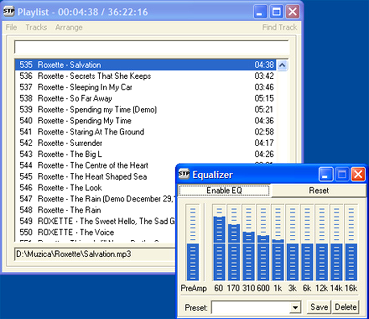 STP MP3 player