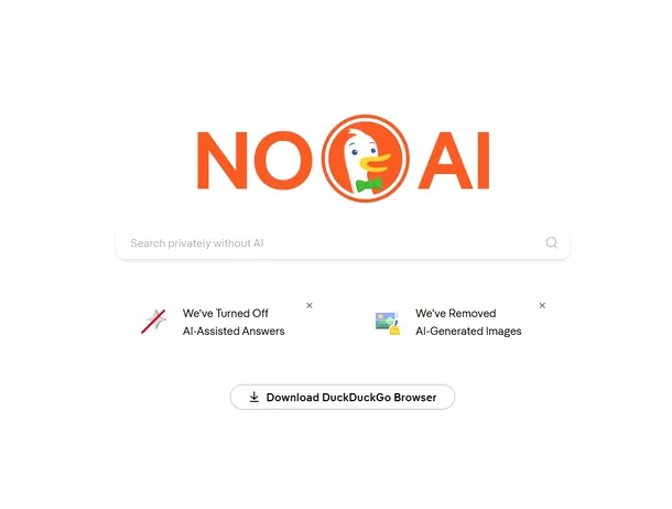 DuckDuckGo este în creștere rapidă: utilizatorii de internet refuză să fie „hrăniți cu forța” cu motorul de căutare bazat pe IA al Google