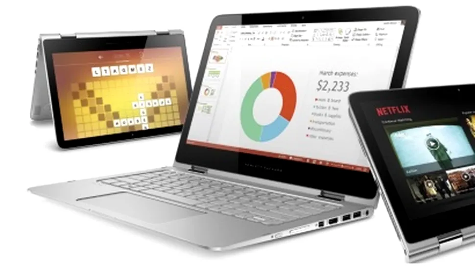 HP prezintă Spectre x360, un nou laptop hibrid cu Windows 8