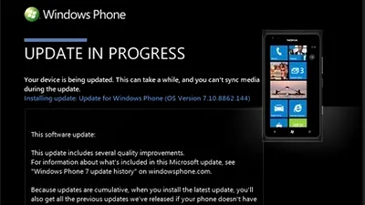 Microsoft a reluat actualizările la Windows Phone 7.8