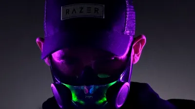 Razer prezintă o mască facială refolosibilă, care-ți amplifică vocea și ventilează fața