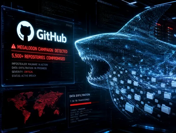 GitHub, nou atac major: peste 5.000 de proiecte compromise prin malware distribuit prin commit-uri false