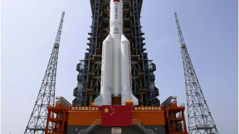 China ar putea lansa astăzi primul modul pentru stația spațială Tianhe