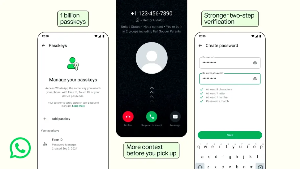 WhatsApp are trei funcții noi pentru protejarea conturilor