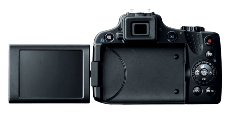 Canon PowerShot SX50 a păstrat ecranul rabatabil