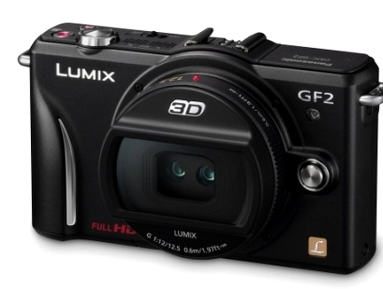 Panasonic Lumix GF2 cu obiectivul 14-42 mm