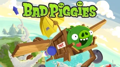 Bad Piggies - pentru că şi porcii zboară, nu doar Angry Birds