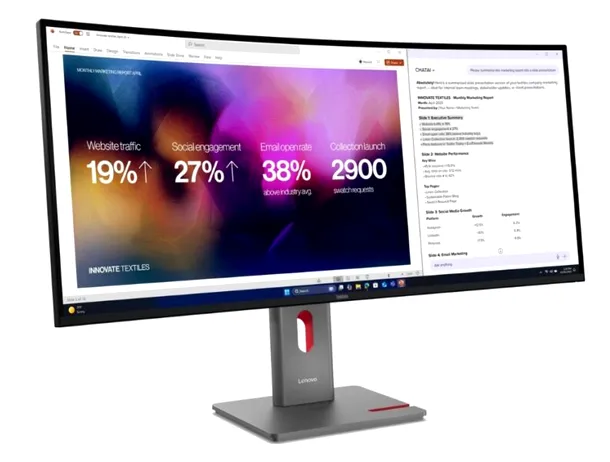 Lenovo a lansat monitorul ThinkVision P40WD-40