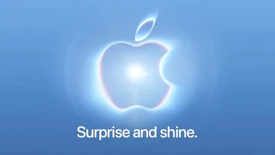 Grafica invitației Apple pentru evenimentul 