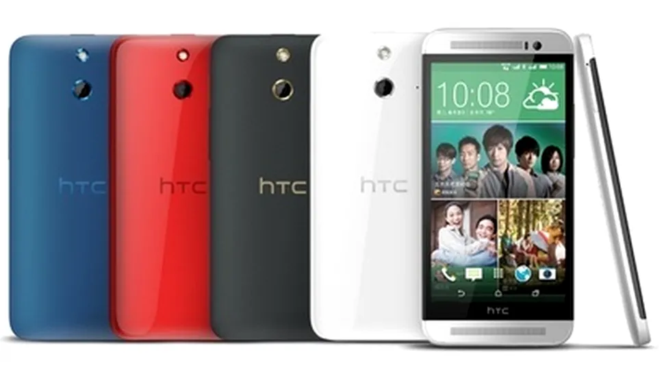 HTC a anunţat oficial One E8, versiunea mai ieftină a vârfului de gamă One M8