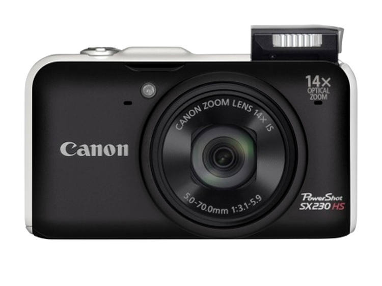 Canon SX230 HS - un blitz cu o voinţă proprie