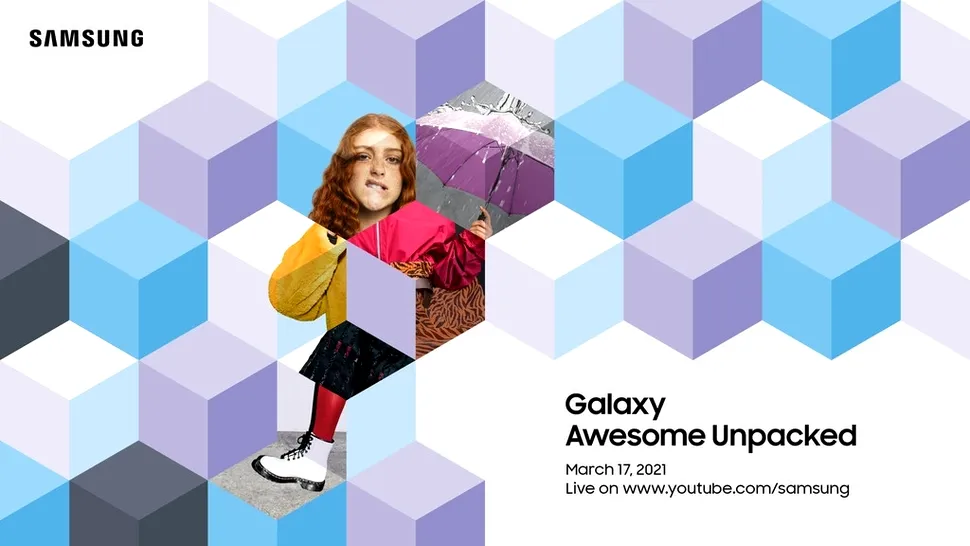 Samsung anunță un nou eveniment Unpacked - Galaxy A52 și Galaxy A72 sunt principalii candidați