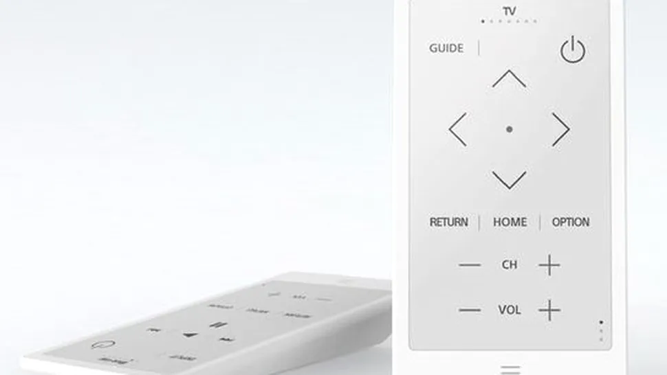 Sony pregăteşte o telecomandă cu ecran E-Ink, adaptabilă la orice configuraţie de butoane