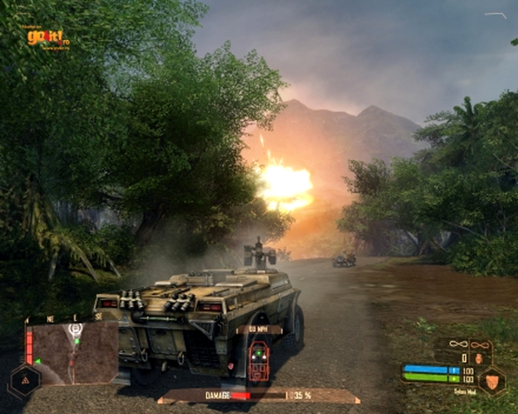 Crysis Warhead - acela a fost un elicopter