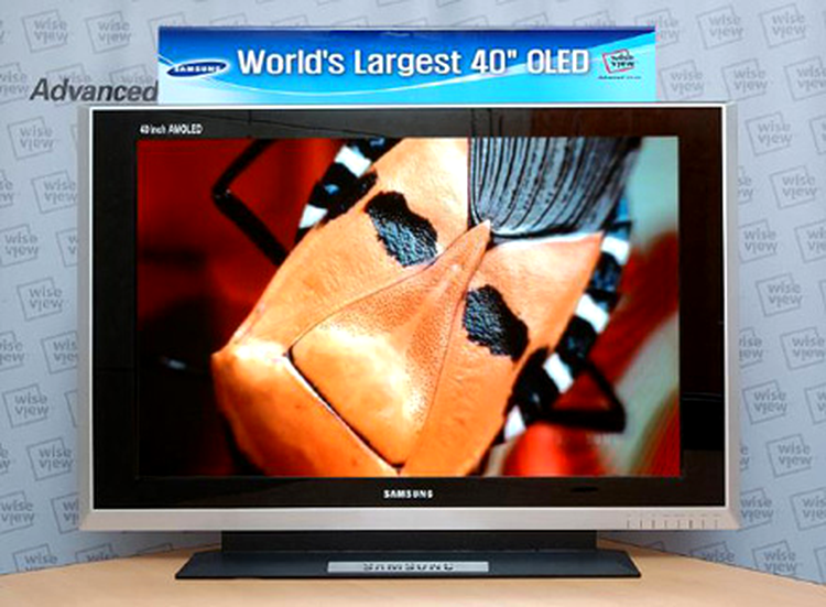 Samsung 40 inch AM OLED