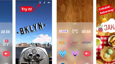 Instagram oferă de acum geo-stickere în modul Stories, după exemplul Snapchat