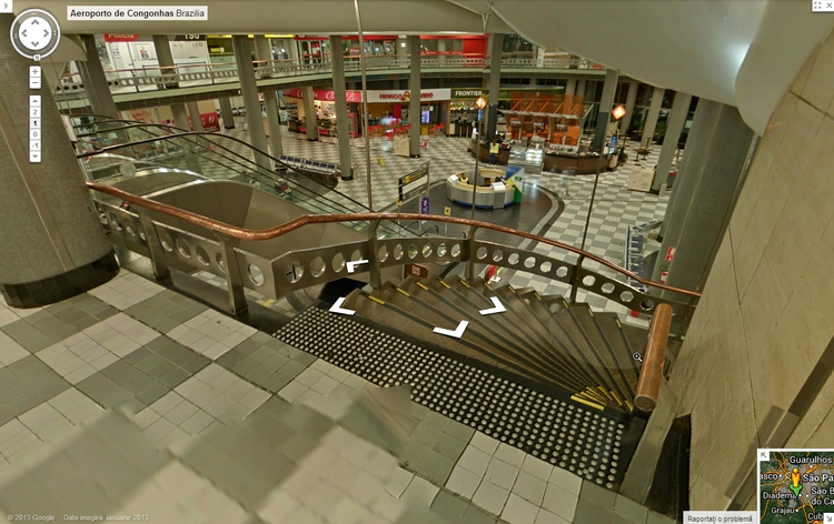 Google Street View se extinde în aeroporturi, gări şi staţii de metrou