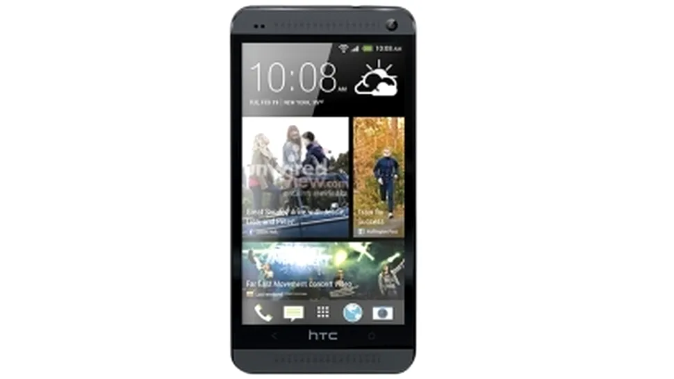 O nouă imagine oficială cu HTC One - versiunea neagră