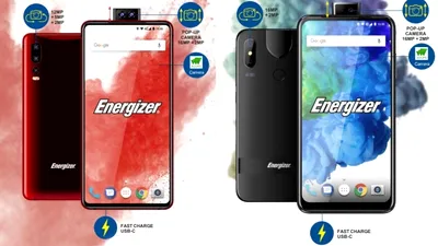 Vivo NEX S, primul smartphone echipat cu cameră foto retractabilă, va fi concurat de produse similare lansate sub brandul Energizer