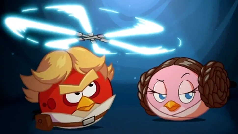 Primele imagini din Angry Birds Star Wars