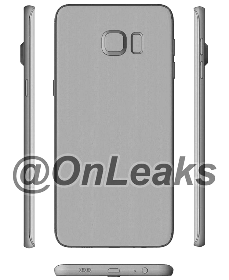 Galaxy Note 5 şi S6 Edge Plus - primele imagini cu noul design de carcasă
