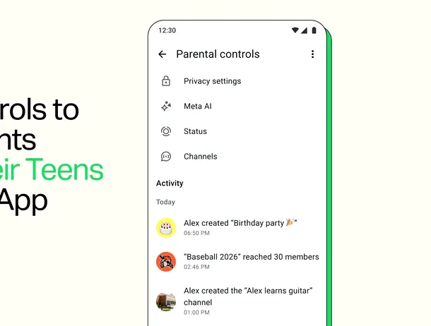 WhatsApp le dă părinților mai mult control asupra conturilor adolescenților. Ce pot vedea și ce rămâne privat