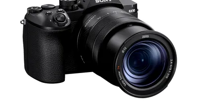 Cameră foto cu superzoom: Sony lansează modelul RX10, generația a V-a